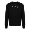 SS21 Peace Worldwide Logo Round Neck Pullover Black