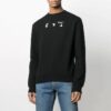 SS21 Peace Worldwide Logo Round Neck Pullover Black