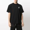 SS21 Pink Gradient Marker Arrow Short Sleeve For Men Black