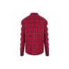 SS21 Plaid flannel Long Sleeves Shirt Loose Fit Red