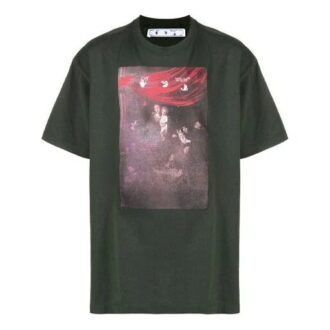 SS21 Printing Arrow Short Sleeve Loose Fit Black