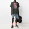 SS21 Printing Arrow Short Sleeve Loose Fit Black