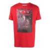 SS21 Printing Arrow Short Sleeve Loose Fit Red