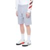 SS21 Printing Elastic Waistband Shorts Gray