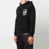 SS21 Printing hooded Long Sleeves Loose Fit Black