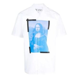 SS21 Printing Logo Short Sleeve Shirt White
