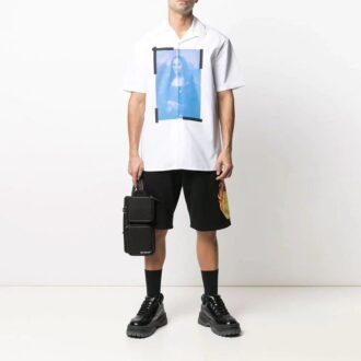 SS21 Printing Logo Short Sleeve Shirt White