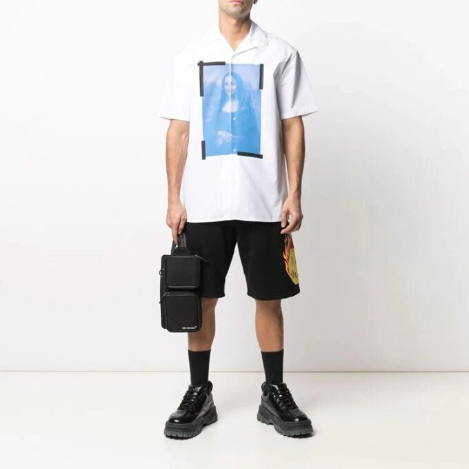 SS21 Printing Logo Short Sleeve Shirt White