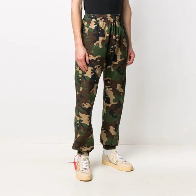 SS21 Printing Logo Sports Long Pants Camouflage