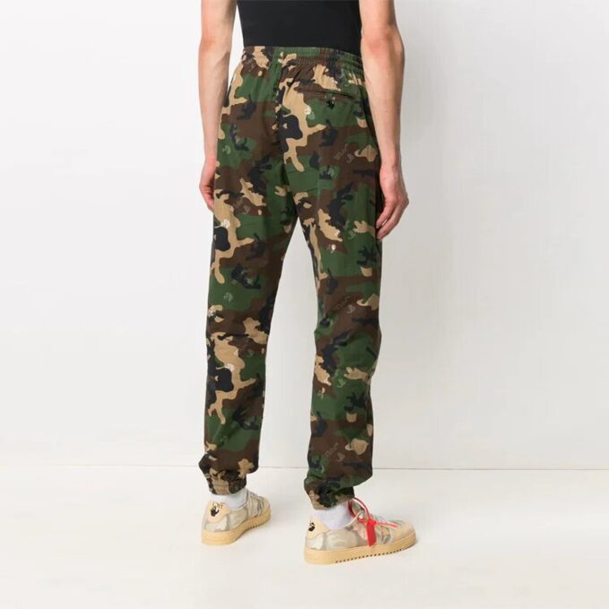 SS21 Printing Logo Sports Long Pants Camouflage