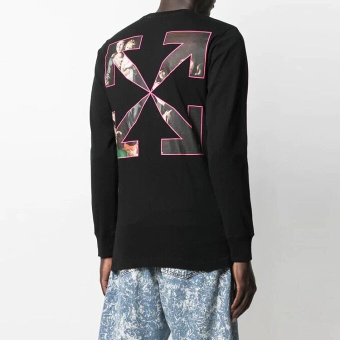 SS21 Printing Logo Sports Long Sleeves Black