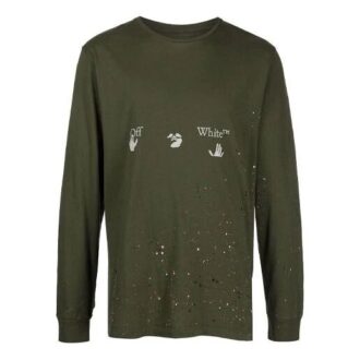 SS21 Printing Long Sleeves Green