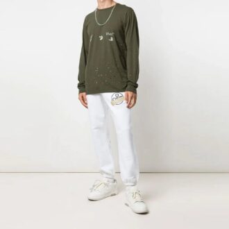 SS21 Printing Long Sleeves Green