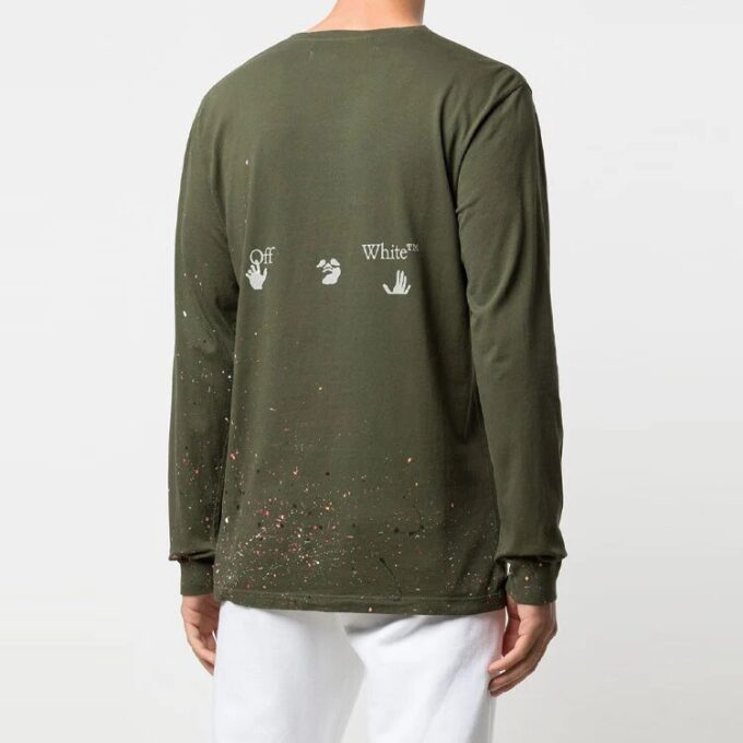 SS21 Printing Long Sleeves Green