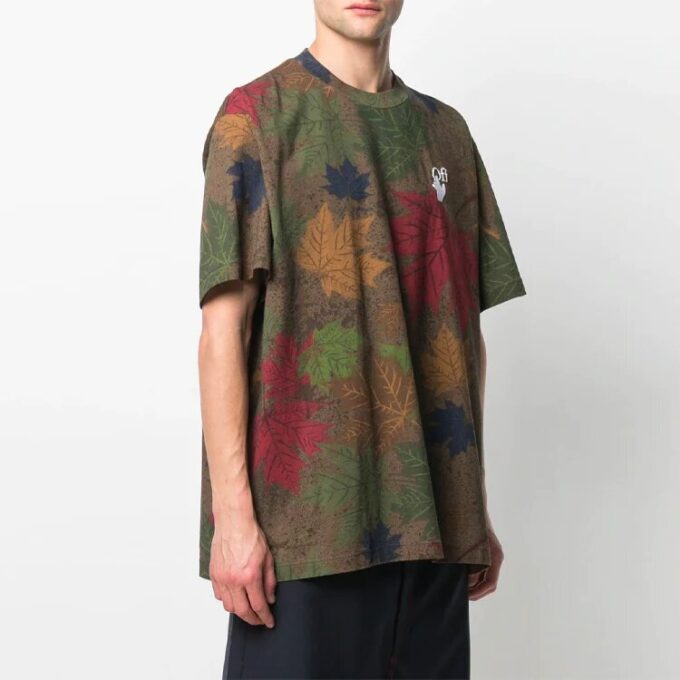SS21 Printing Pattern Short Sleeve Brown