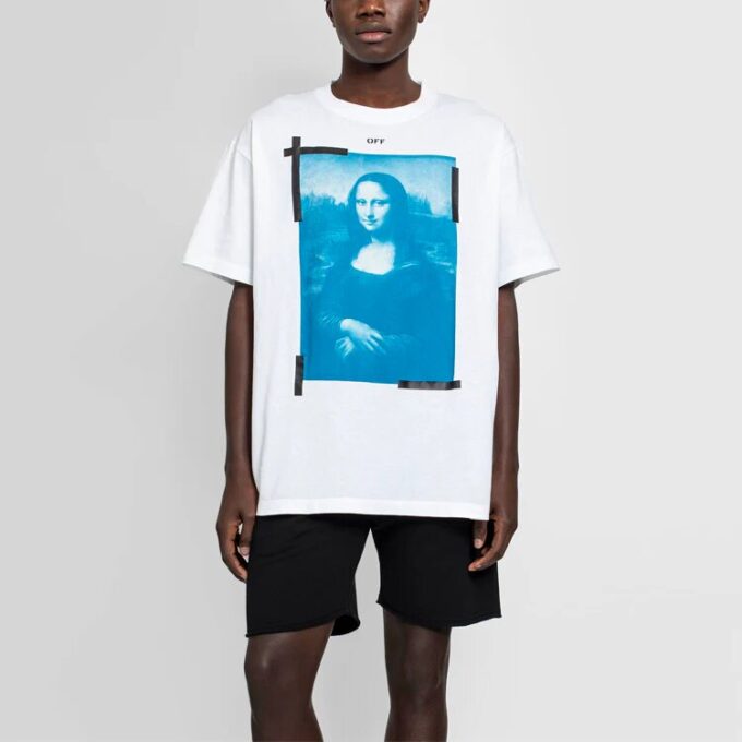 SS21 Printing Round Neck Short Sleeve White