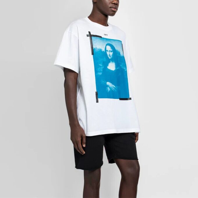 SS21 Printing Round Neck Short Sleeve White