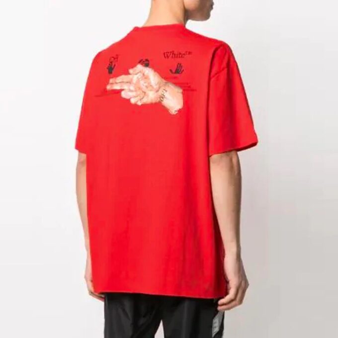 SS21 Printing Short Sleeve Red