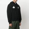 SS21 Red Tongue Out Over Logo Printing Pullover Loose Fit Black