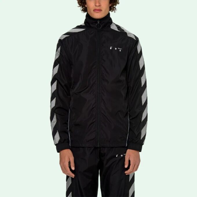 SS21 Side Sleeve Stripe Training Jacket Black