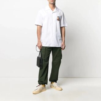 SS21 Side Straight Cargo Pants Version Green