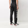 SS21 Side Stripe Printing Sports Pants Black