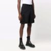SS21 Solid Color Cargo Shorts Black