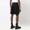 SS21 Solid Color Cargo Shorts Black