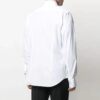 SS21 Solid Color Casual Cozy Long Sleeves Shirt Loose Fit White