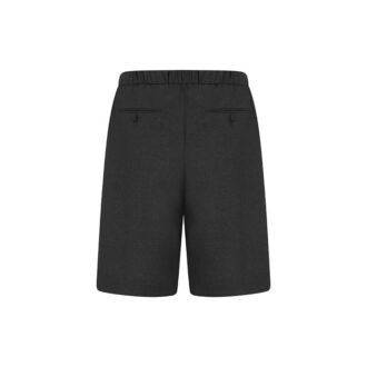 SS21 Solid Color Large Shorts Loose Fit Gray