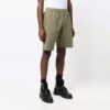 SS21 Solid Color logo Sports Shorts Khaki
