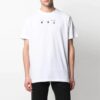 SS21 Spray-Print Cotton Men White