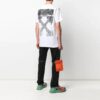 SS21 Spray-Print Cotton Men White