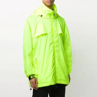 SS21 Thin and light Alphabet Jacket Loose Fit Green