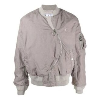 SS21 Twist aviator Jacket Loose Fit Gray