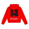 SS21 x MCA Mona Lisa Crossover Printing Pullover Red