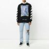 SS21 Yellow Zebra Pullover Black