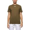 SS22 Alphabet Arrow Printing Round Neck Short Sleeve Green