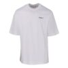 SS22 Alphabet Character Printing Short Sleeve White T-Shirt