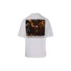 SS22 Alphabet Character Printing Short Sleeve White T-Shirt