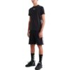 SS22 Alphabet Printing Round Neck Pullover Short Sleeve Ordinary Version Black