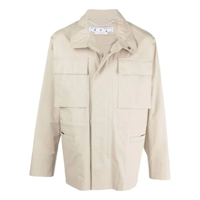 SS22 Arrow Pattern Jacket Brown