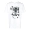 SS22 Arrow Pattern Printing Round Neck Short Sleeve White