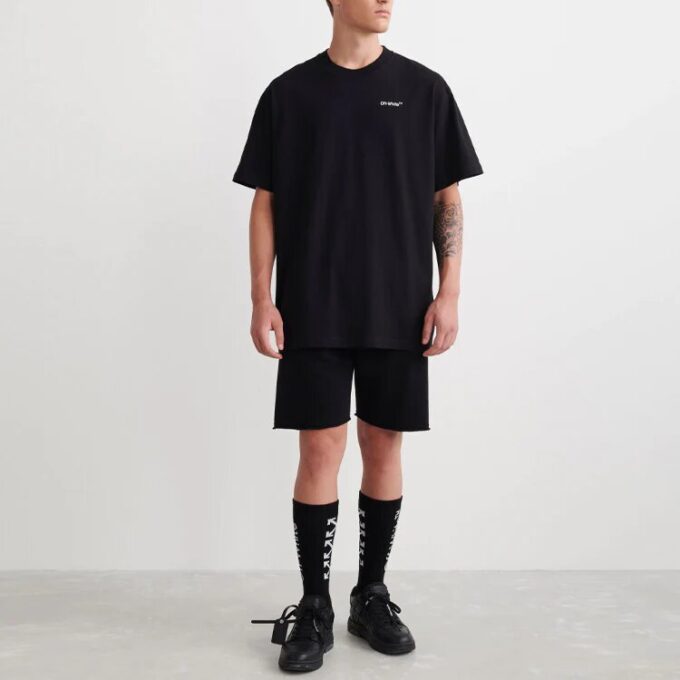 SS22 Arrow Short Sleeve Loose Fit Black