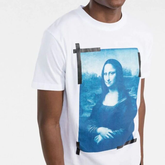 SS22 Character Printing Round Neck Short Sleeve Pullover Ordinary Version White
