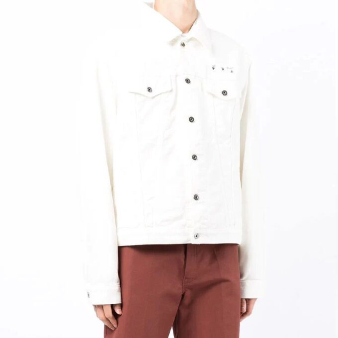 SS22 Denim Jacket Ordinary Version White