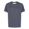 SS22 Diag Back Printing Round Neck Short Sleeve Ordinary Version Blue