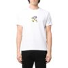 SS22 Geometry Arrow Printing Cotton Short Sleeve White