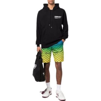 SS22 Gradient Printing Shorts Multicolor