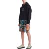 SS22 Graffiti Full Print Printing Shorts Ordinary Version Multi-Color
